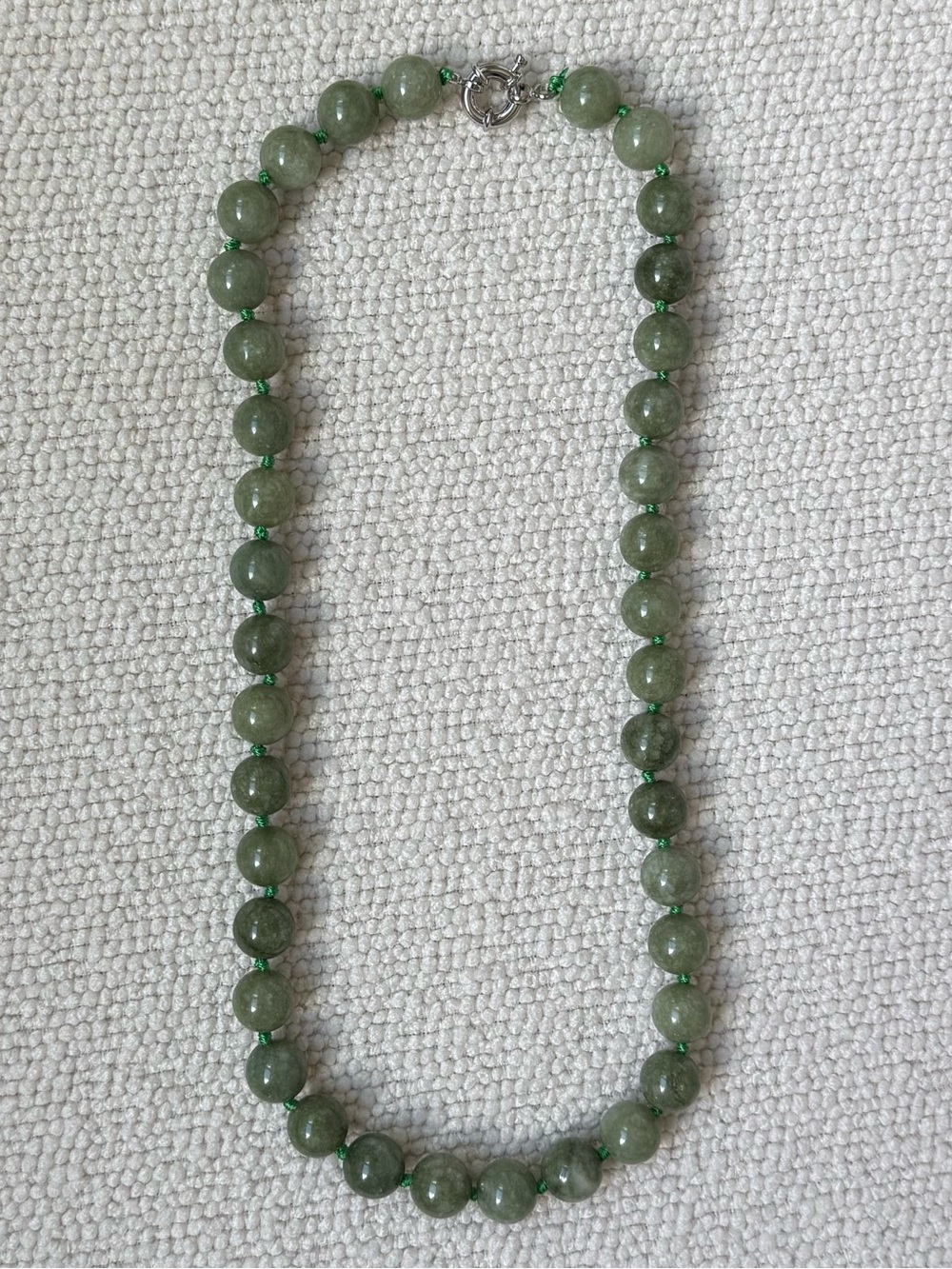NWOT Tuckernuck Green Jade Necklace